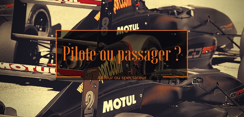 Après le baptême de pilotage, passer en mode « pilote »