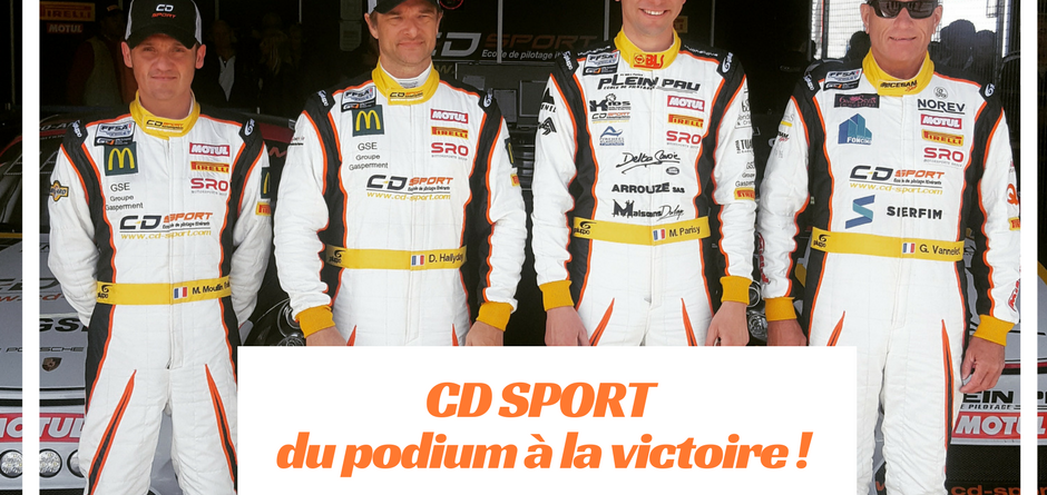 CD SPORT - du podium à la victoire !