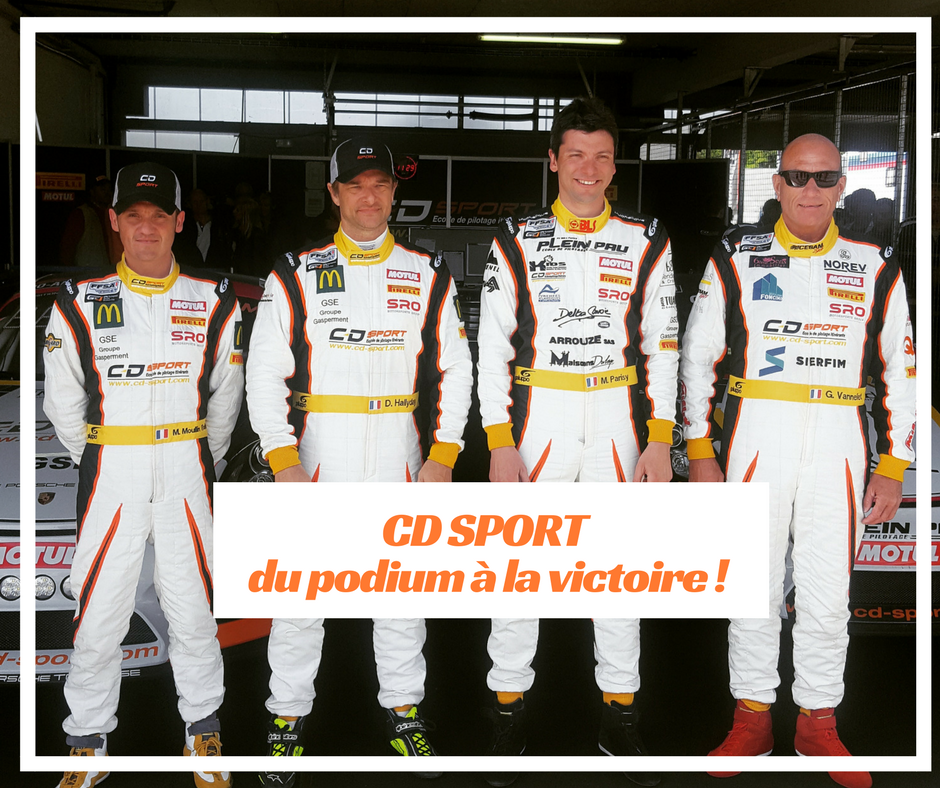 CD SPORT - du podium à la victoire !