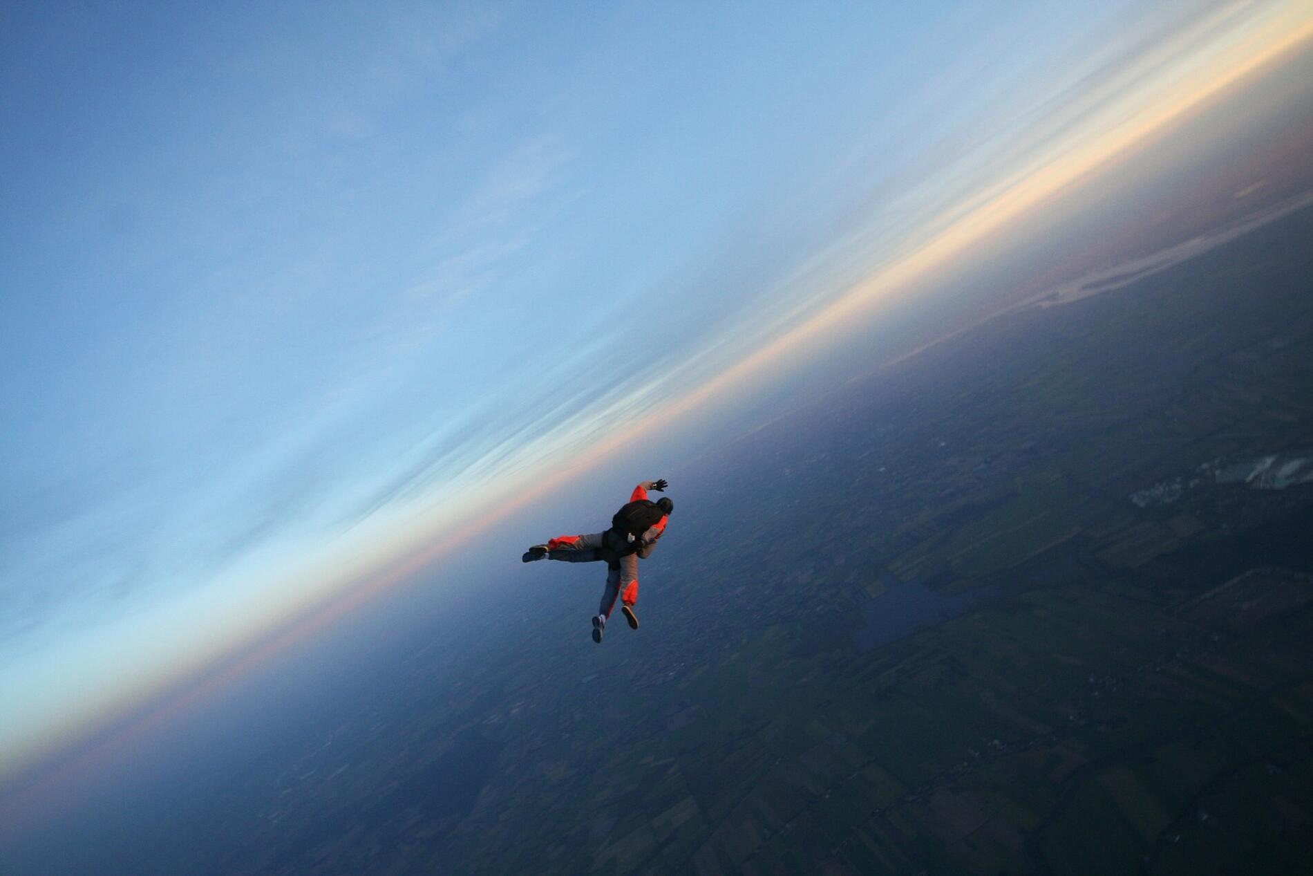 EVG saut en chute libre