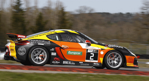 porsche cayman ffsa gt4