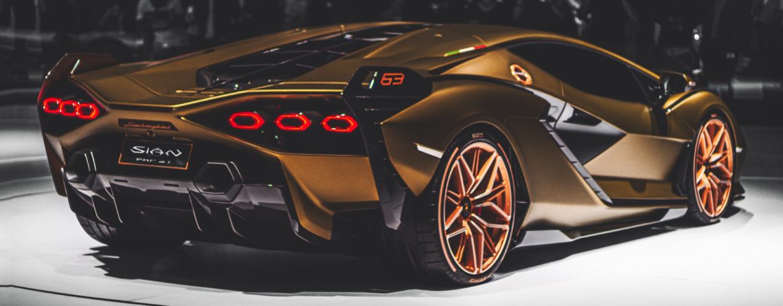 La supercar Lamborghini Sián, une voiture hybride