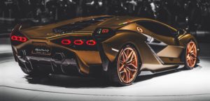 La supercar Lamborghini Sián, une voiture hybride