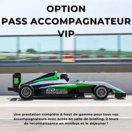 Pass accompagnateur VIP
