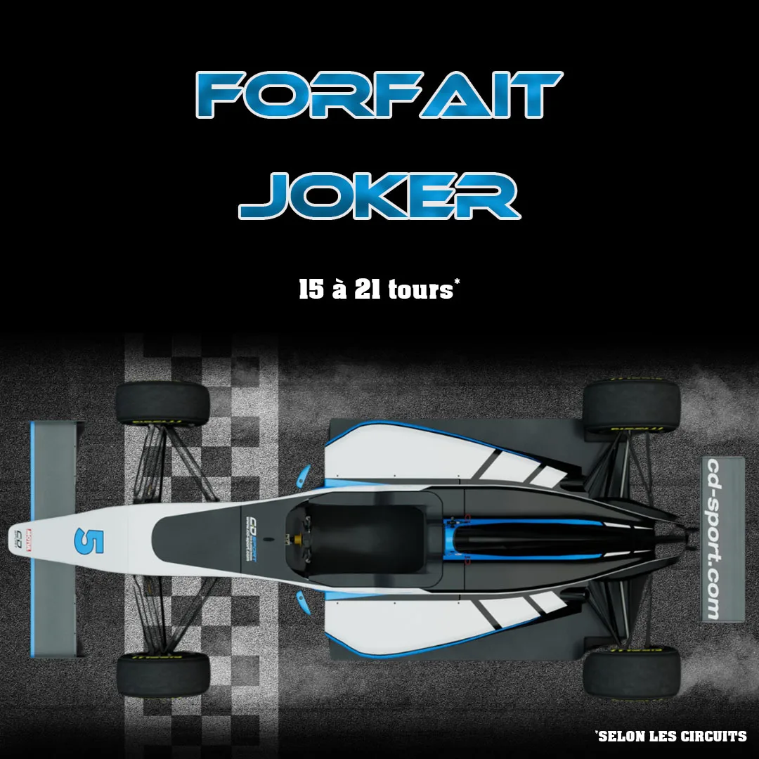 Stage de Pilotage joker monoplace