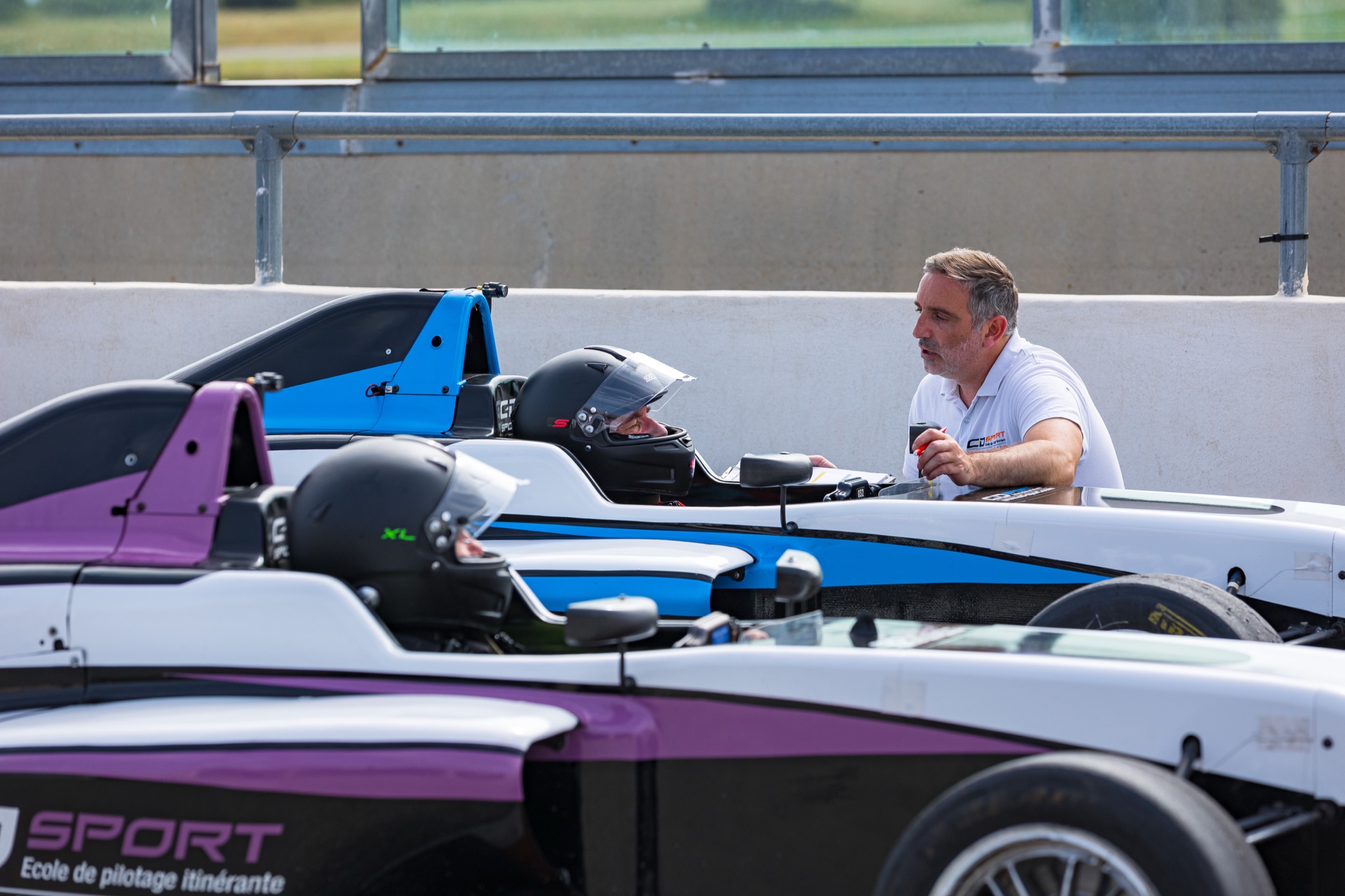 Séance de coaching pilotage CD Sport sur circuit (3/6)