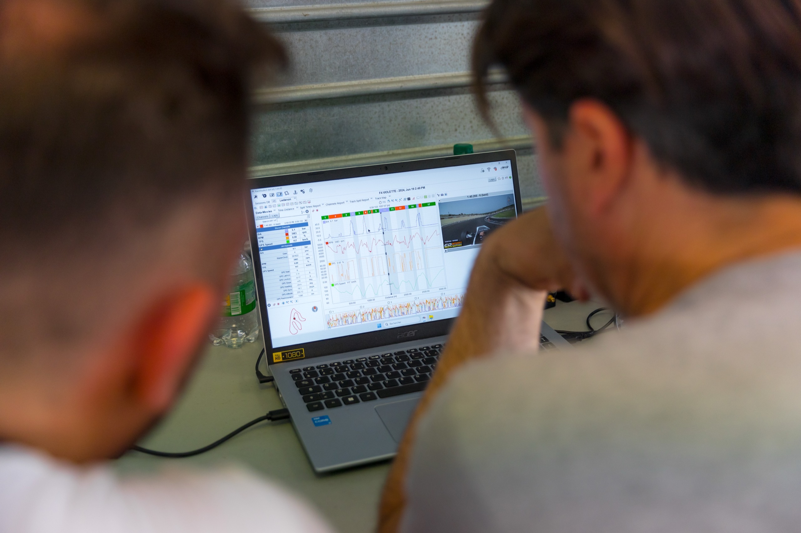 Séance de coaching pilotage CD Sport sur circuit (4/6)